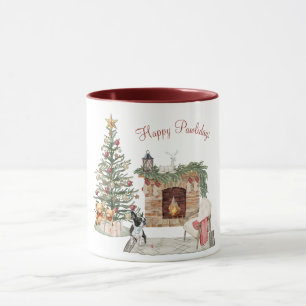 Gelukkig Pawlidays Hond Design- Boston Terrier Mok