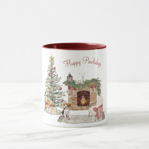 Gelukkig Pawlidays Hondenontwerp- Beagle Mok