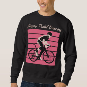 Gelukkig Peddel Dansen - Cool Fietsrijder Design Trui