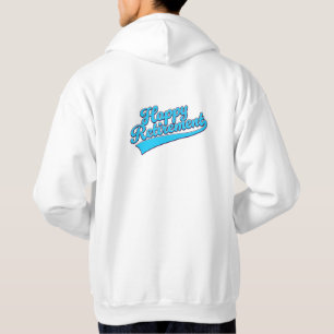 Gelukkig Pensioen Blauwe editie Hoodie
