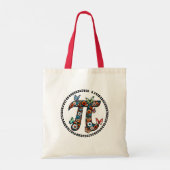 gelukkig - pi dag tote bag (Achterkant)