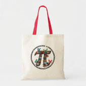 gelukkig - pi dag tote bag (Voorkant)
