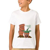 Gelukkig Pot & Soil Tuin Humor Vuilnis Gebeurt Pun