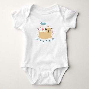 Gelukkig Puggie Baby Body Romper