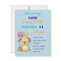 Gelukkig Puppy, Jongen, Laten we Feestvieren, 1e V