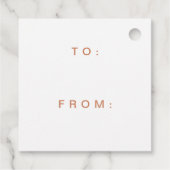 Gelukkig Purim in Neutrals Bedankjes Labels (Achterkant)