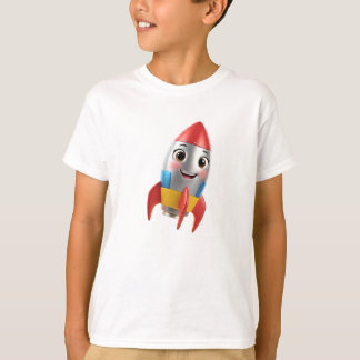 Gelukkig Raket 3D T-shirt