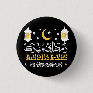 GELUKKIG RAMADAN MUBARAK KAREEM 2024 RONDE BUTTON 3,2 CM