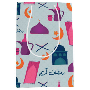 Gelukkig Ramadan-patroon Medium Cadeauzakje