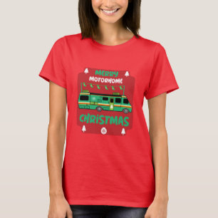 Gelukkig RV Motorhome Kerst T-Shirt