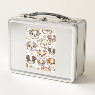 Gelukkig Schattige Puppies Pattern