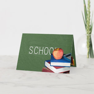 Gelukkig schooljaar kaart