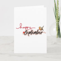 Gelukkig september