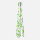 gelukkig shamrock Irish four-leaf clover St. Patri Stropdas (Voorkant)