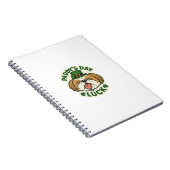 Gelukkig Shih Tzu St.Patrick's Day Notitieboek (Rechterzijde)