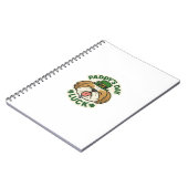 Gelukkig Shih Tzu St.Patrick's Day Notitieboek (Linkerzijde)