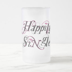 Gelukkig Single Matglas Bierpul
