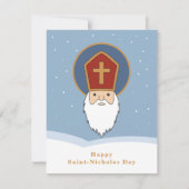 Gelukkig Sinterklaas Kaart (Voorkant)