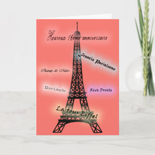 Gelukkig Snoepje 16 van de Verjaardag Bedankkaart