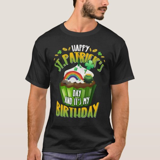 Gelukkig St Patrick's Day en ja, het is mijn verja T-shirt (Voorkant)