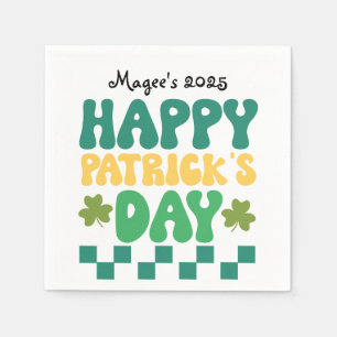 Gelukkig St. Patrick's Day Party Servet