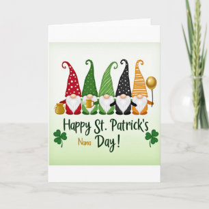 Gelukkig St. Patrick's Oma Dag Kaart