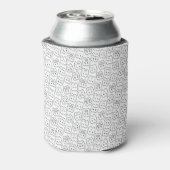 Gelukkig Tandenpatroon Blikjeskoeler (Blikje Achterkant)