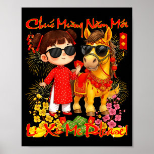 Gelukkig Tet Chuc Mung Nam Moi 2026 Li Xi Me Pleas Poster