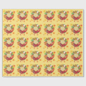 Gelukkig Thanksgiving 6A inpakpapier (Vlak)