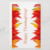 Gelukkig Thanksgiving! Briefpapier (Voorkant / Achterkant)