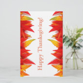 Gelukkig Thanksgiving! Briefpapier (Staand voorkant)