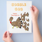 Gelukkig Thanksgiving Flyer (Hand)