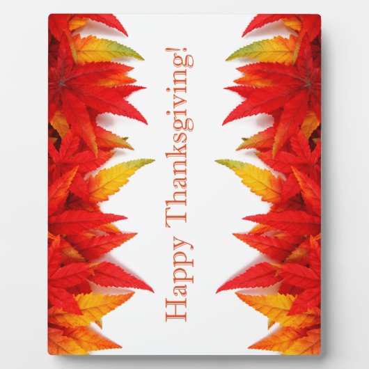 Gelukkig Thanksgiving! Fotoplaat (Voorkant)