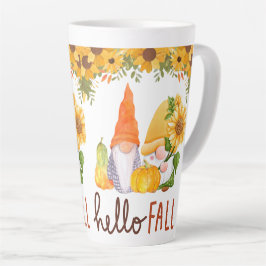 gelukkig thanksgiving herfst latte mok