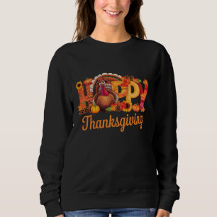 Gelukkig Thanksgiving Kalkoenen Val Trui