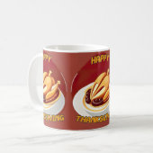 gelukkig thanksgiving koffiemok (Voorkant links)