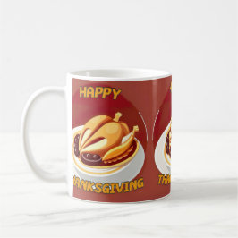 gelukkig thanksgiving koffiemok