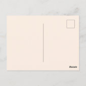 Gelukkig Thanksgiving-pelgrimshoed geruit Briefkaart (Achterkant)