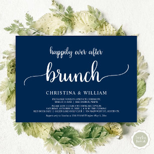 Gelukkig tot in de Eeuwigheid Brunch, Elopement, M Kaart