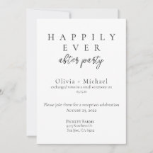 Gelukkig tot in de Eeuwigheid Feest Elopement en R