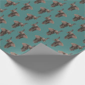 Gelukkig Trumpeting Elephant Cadeaupapier (Hoek)