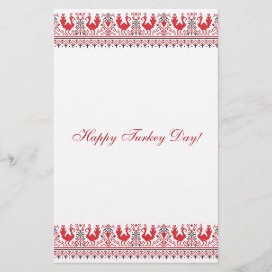 Gelukkig Turkije Dag! Flyer (Voorkant)