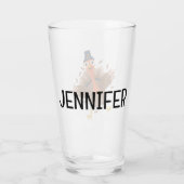 Gelukkig Turkije Glas (Achterkant)