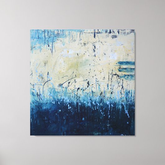 Gelukkig uitzicht canvas afdruk (Voorkant)