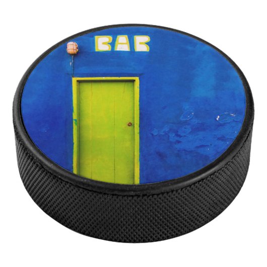 Gelukkig uur hockey puck (3/4)