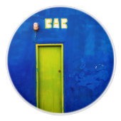 Gelukkig uur keramische knop (Voorkant)