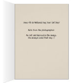 Gelukkig uw kat op dag (aanpasbaar) (Binnen (Rechts))