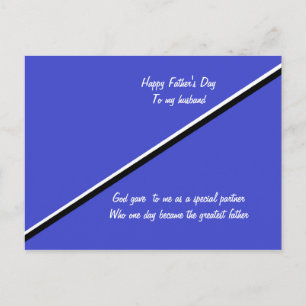 gelukkig vaderdag briefkaarten voor mijn man