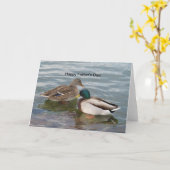 Gelukkig Vaderdag! Kaart (Gele Bloem)