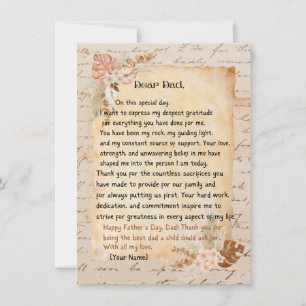 Gelukkig Vaderdag kaart